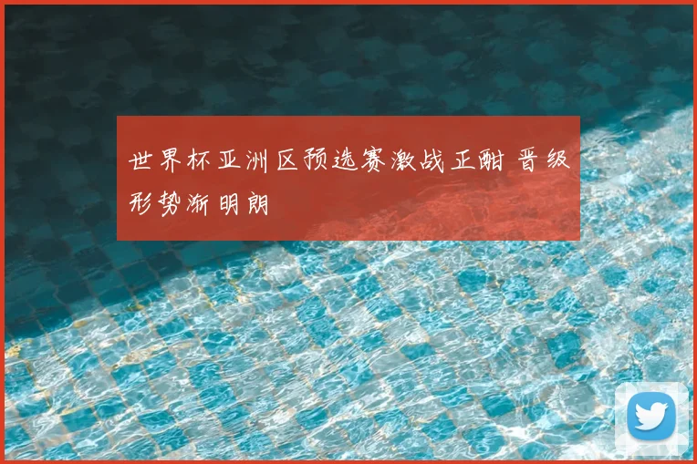世界杯亚洲区预选赛激战正酣 晋级形势渐明朗