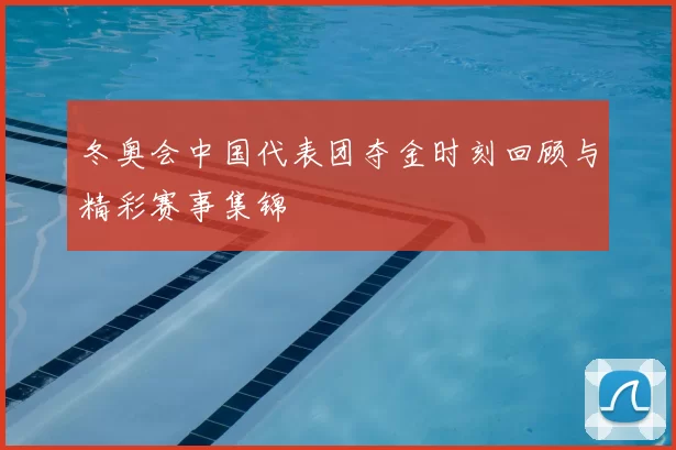 冬奥会中国代表团夺金时刻回顾与精彩赛事集锦