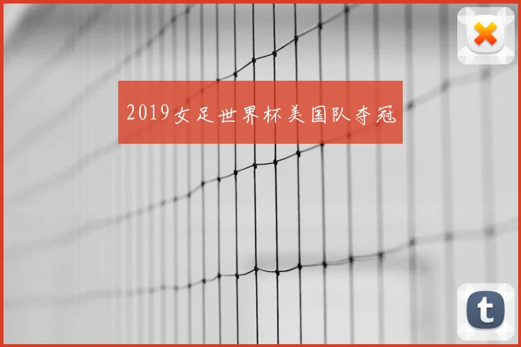 2019女足世界杯美国队夺冠